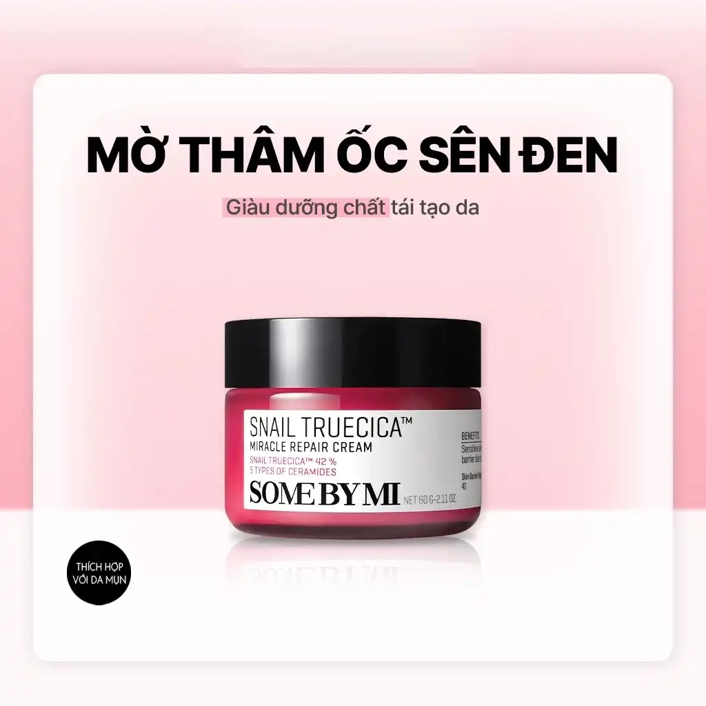 Some By Mi Snail Truecica Miracle Repair Cream Some By Mi Snail Truecica Miracle Repair Cream