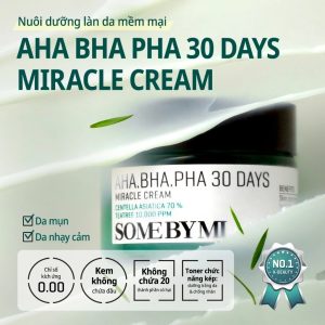 Kem trị mụn Some By Mi Aha-Bha-Pha 30 Days Miracle Cream