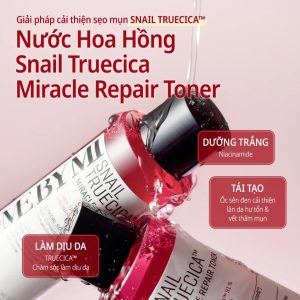 Nước hoa hồng Some By Mi Snail Truecica Miracle Repair Toner