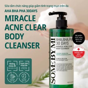 Sữa tắm Some By Mi HA-BHA-PHA 30 Days Miracle Acne Clear Body Cleanser